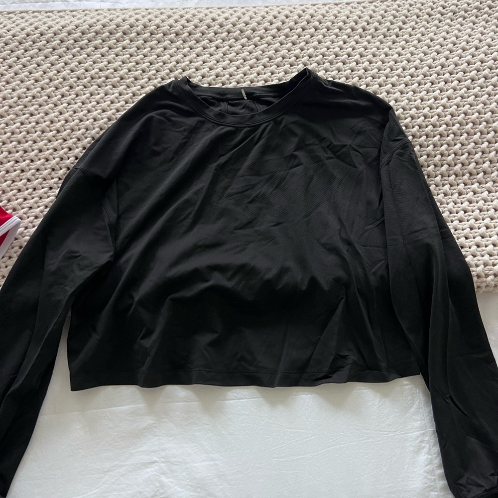 lululemon athletica Black Long Sleeve Top